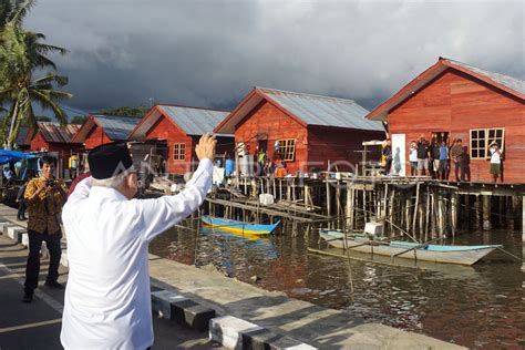 Kunjungan Kerja Wapres Ke Kampung Nelayan Di Papua Barat Daya Antara Foto