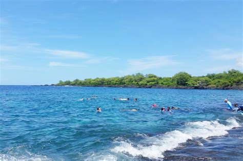 Two Step Beach Snorkeling In Kona Where To Get In Water At Honaunau Bay 🐠🌴 Big Island Hawaii