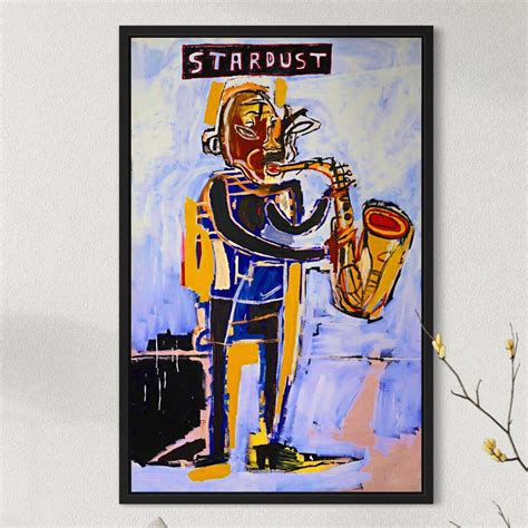 Jean Michel Basquiat S Stardust Modern Unique Painting Abstract Canvas