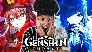 Anime Viewer Reacts To Genshin Impact Character Teasers Doovi