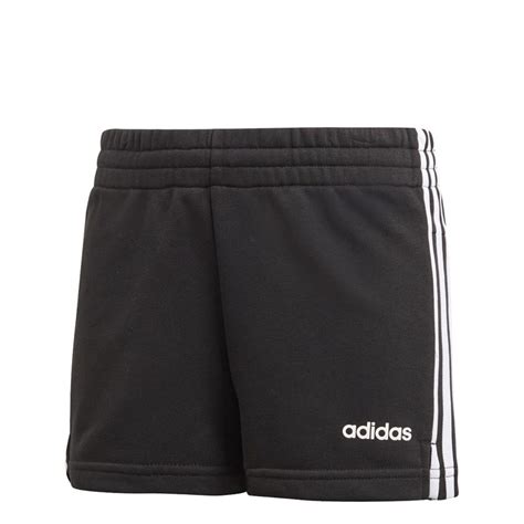 Buy Adidas Junior Essentials Stripes Shorts Black White