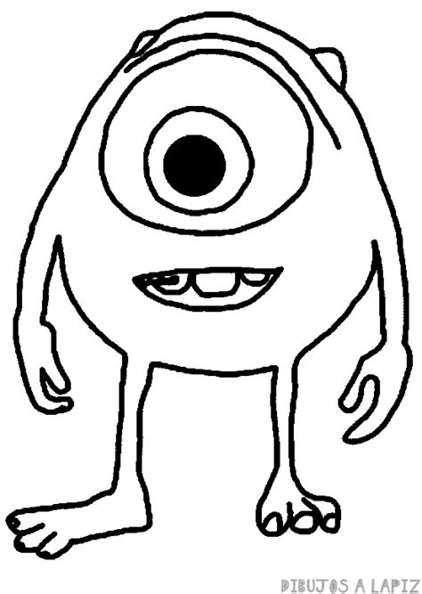 Dibujos De Mike Wazowski Bebe Para Colorear Vsun