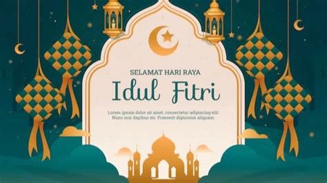 Ini Langkah Membuat Kartu Ucapan Idul Fitri Sederhana Namun Bermakna