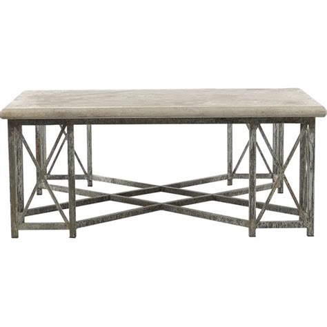 Istanbul Cross Legs Coffee Table VigsHome