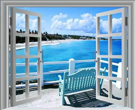 20 Stunning Beach Window Views - Beach Bliss Living