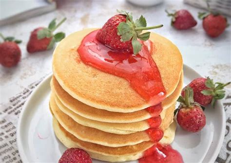 Resep Fluffy Pancake Oleh Frielingga Sit Cookpad