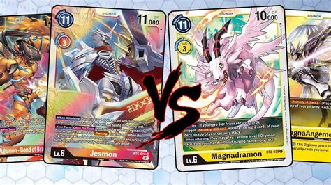 Jesmon Agumon Bond Of Bravery Vs Security Control Digimon Tcg