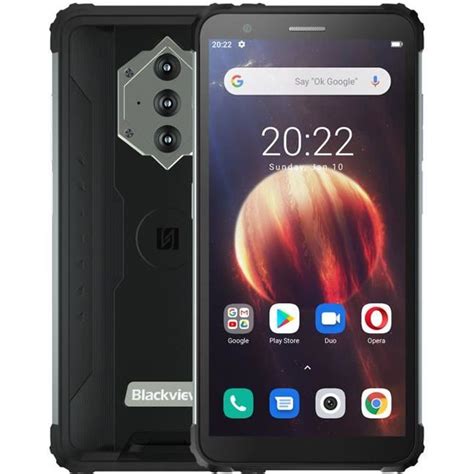 Smartphone G Blackview Bv Ip Tanche Cran Go