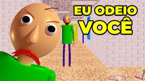 ESSE PROFESSOR CALVO ME ODEIA BALDI S BASIC YouTube