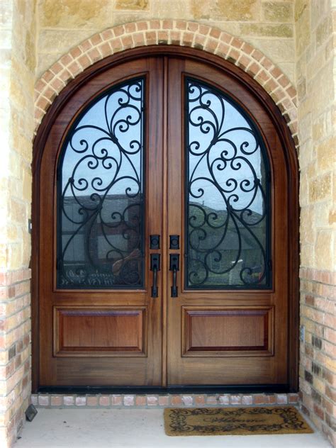 This Elegant Home Received An Upgrade With This Round Top Wood And