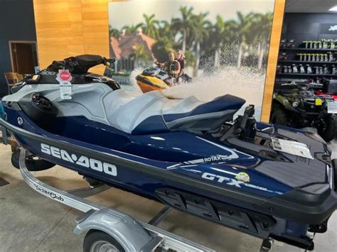 2023 Sea Doo Gtx Limited 300 Blue Abyss Ride North Michigan And