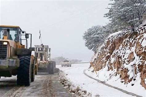 Cierran Carreteras De Sonora Y Chihuahua Por Nevadas