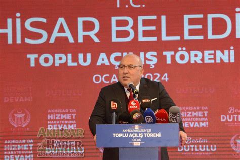 CHP Genel Başkanı Özel Akhisar da toplu açılış törenine katıldı