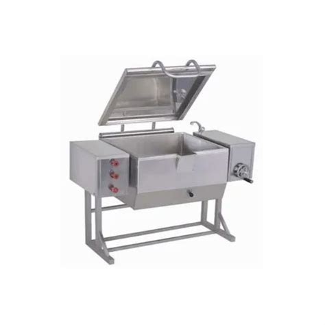 Silver Stainless Steel Tilting Bratt Pan Capacity Liters At Rs