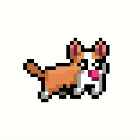 Corgi Pixel Art