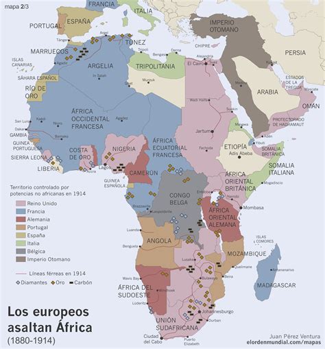 La Descolonizacion De Africa Mapas De El Orden Mundial Eom Images