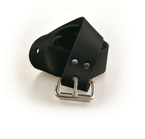 Ceinture apnée marseillaise noire boucle en inox