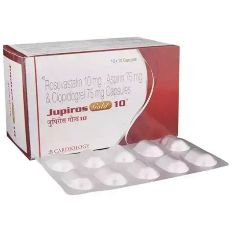 Jupiros Gold 10 Capsule Uses Price Dosage Side Effects Substitute