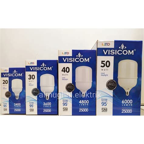 Jual LAMPU LED VISICOM 20 30 40 50 WATT Lampu Led Visicom Shopee