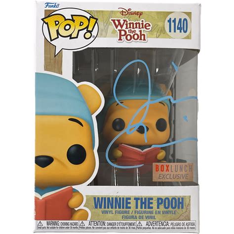 Jim Cummings Winnie The Pooh 1140 Autographed Funko Pop Vinyl Pa Coa Taylormade