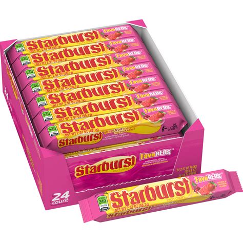 Starburst Favereds Chewy Candy Bulk Pack Full Size 207 Oz Pack Of