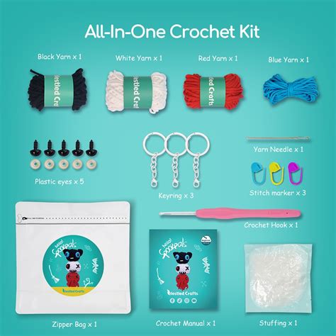 Nestledcrafts Halloween Crochet Kit For Beginners Spookpals