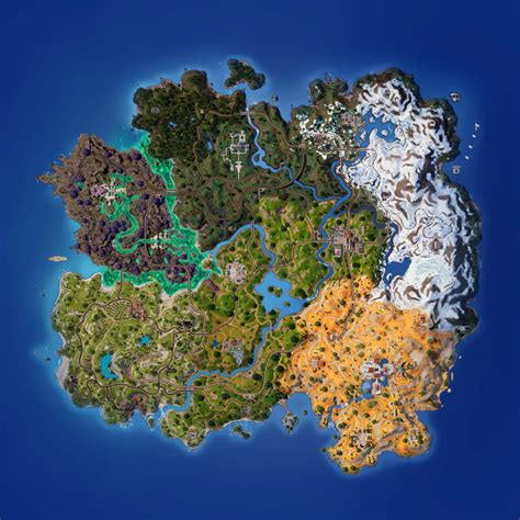 Chapter Season Map Via Hypex R Fortniteleaks