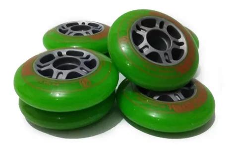 8 Ruedas Para Patines Profesionales En Linea 84mm Meses Sin Intereses