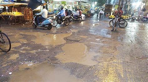 The City Got Drenched Due To Rain For Four Hours चार घंटे बारिश से