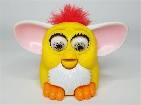 Vintage 1998 Mcdonalds Furby Original Furbies Happy Meal Toy Etsy