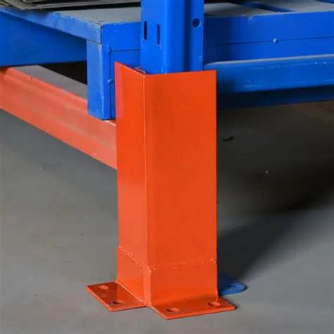 Warehouse Pallet Rack Upright Protectors Pallet Racking Column Corner