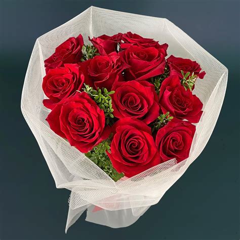 Red Rose Posy Bouquet | Auckland Florist Fast & Free Delivery