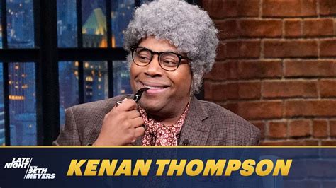 Kenan Thompson Does An Interview As Science Fiction Writer Pernice