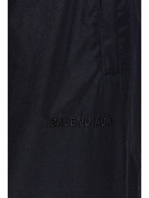 Balenciaga Wide Leg Trousers Black Farfetch