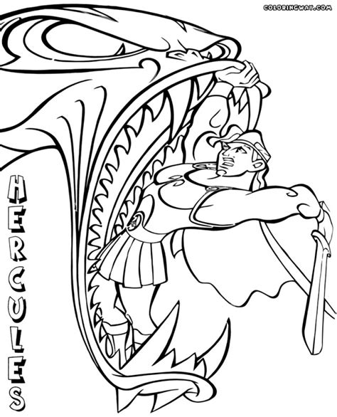 Hercules Phil Coloring Pages Coloring Pages