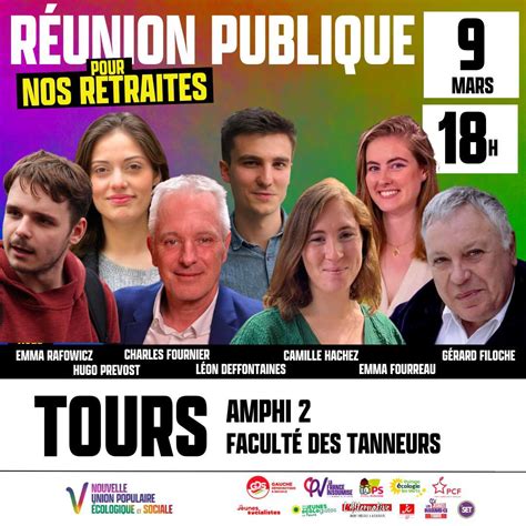 K on Twitter RT PCF Tours Demain réunion publique des forces de