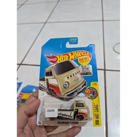 HOT WHEELS VOLKSWAGEN 風火輪大眾 T2 皮卡工廠密封 2017 超級稀有 蝦皮購物