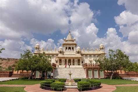 Architecture Of Jaswant Thada White Building At Jodhpur Editorial Stock