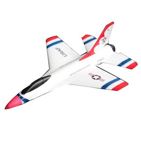 Jual Tribute Fly Bear FX 823 2 4G 2CH F16 Thunderbirds EPP RC Glider