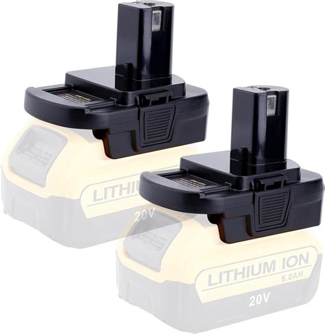 Amazon ELEFLY 2 Pack DM18RL Adapter Replacement For Ryobi 18V