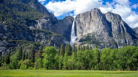 4K 5K Parks Forests Mountains Waterfalls Scenery USA Yosemite