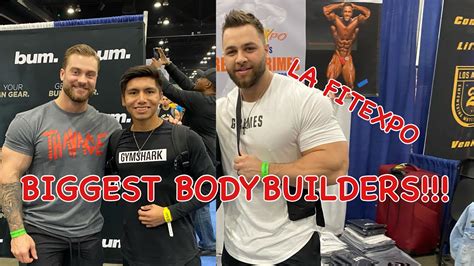 I MEET MR OLYMPIA REAGAN GRIMES LA FITEXPO2020 CHALLENGES