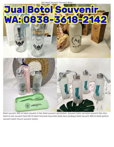 PPT ౦8З8 ЗϬ18 ᒿ1Ꮞᒿ WA Souvenir Botol 150 Ml Jual Botol Jogja