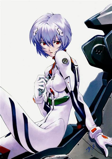 Evangelion Rei By Sadamoto Yoshiyuki Neon Genesis Evangelion