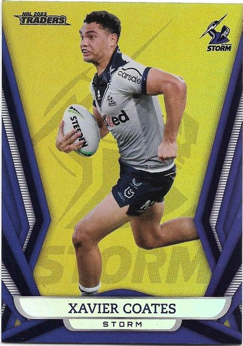 Nrl Traders Titanium Pearl Gold Special Gs Xavier Coates