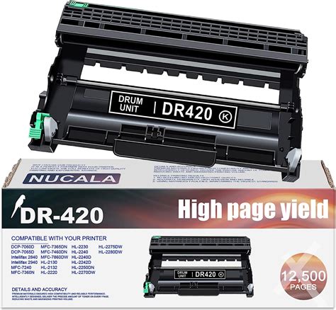 Buy 1 Pack High Yield Black DR420 DR 420 Drum Unit NUCA Compatible