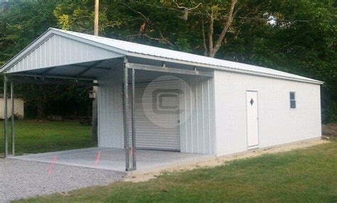 18x21 Carport - Metal Barn Central