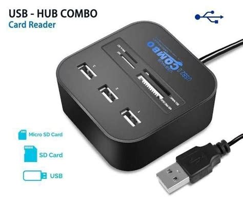 Usb Hub With Card Reader Number Of Ports Pins Usb Witb Connector At