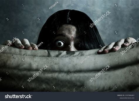 Scary Ghost Woman Halloween Theme Stock Photo 2197866467 | Shutterstock