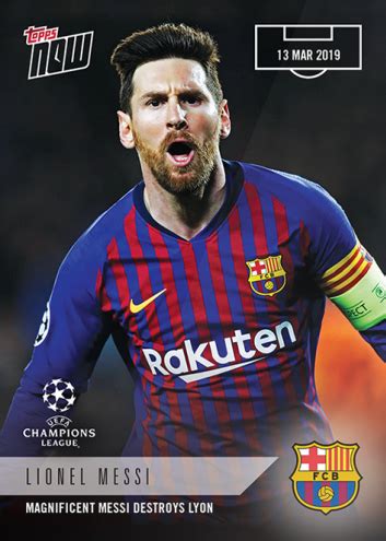 Trading Card Hub Uk Topps Now Uefa Champions League Fc